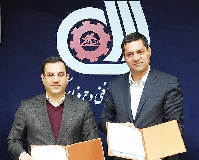 انعقاد تفاهم‌نامه همکاری سازمان آموزش فنی‌وحرفه‌ای کشور و شرکت صبا فولاد خلیج فارس